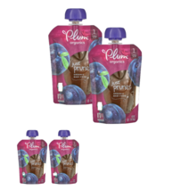 미국 Plum Organics 4개월이상 베이비 푸드 1단계 자두 99 g, 15개