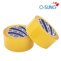 오성 냉동 저온창고용 강력접착 OPP박스테이프 투명 48mm X 50M (1박스 50개)