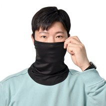 위즈모아 MIX 자외선차단 마스크 + 타올 증정 여름 쿨 매쉬 골프 얼굴 햇빛가리개, 믹스_핑크