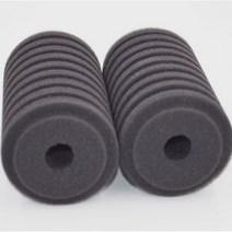 여과기 필터리필 원통 스펀지 테트라 쌍기 어항꾸미기, 2-스펀지필터리필-m