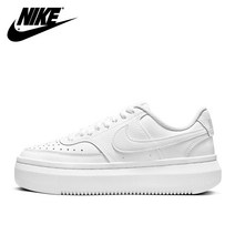 나이키 코트비전 알타 레더 올백 트리플 화이트 여성 신발 스니커즈 키높이 운동화