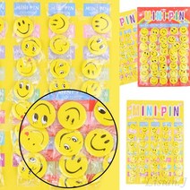 리시안제이 스마일뺏지 40P 어린이집 소품 칭찬 뱃지 홀더, 4.5cm 일반형