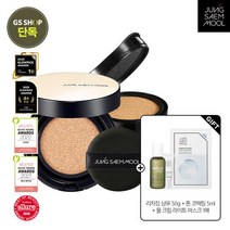 정샘물 누더 쿠션(리필포함)(샴푸50g+톤코렉팅5ml+마스크1매), 단품, 선택1:핑크라이트