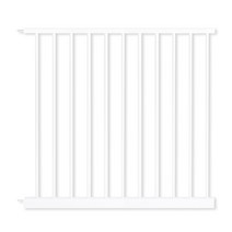 아가드 유아 애완동물 반려동물 펜스 아기 울타리 안전문 확장패널 80cm 1개, 화이트