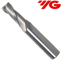 와이지원 2날 비코팅 엔드밀 10mm, 1개