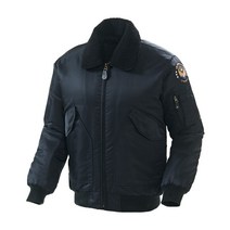 [티뷰크/자수가능] 경비복동복 경비항공점퍼 손자수5벌이상무료, 4XL, 블랙