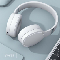 우영우 헤드셋 무선 헤드셋 스테레오 헤드폰 xiaomi 블루투스 5.0 헤드폰 헤드셋 유행 서브 우퍼 무선 스테레오 하이파이 게임 헤드폰 pc 및 음악, 하얀