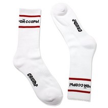 레터링 삭스 (CA0003-1) crump lettering socks(CA0003-1)
