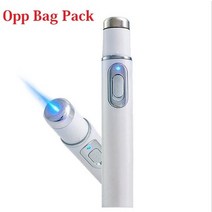 KD-7910 Blue 빛 치료 여드름 레이저 펜 Soft 흉터 주름 제거 Treatment 장치 피부 관리 아름다움 장비, [02] opp bag pack