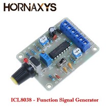 DC 12V 50-5KHz ICL8038 모 놀리 식 기능 신호 발생기 모듈 사인 사각형 삼각형 용접 DIY 키트, 01 Finished product