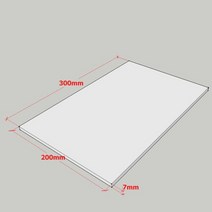 단열 압축 스티로폼 10pcs 300x200mm 1-9mm 두께 DIY 폼 보드 모델 PVC 시트 화이트 색상 트, [04] 보라색, 04 보라색