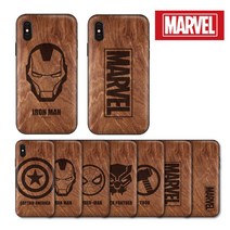 MARVEL 갤럭시 S10E - 마블 정품 WOOD MIRROR 카드케이스
