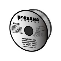 코리아나 알루미늄 용접와이어 0.9mmx0.5kg MIG-100PRO, 알루미늄와이어 0.9mmx0.5kg, 1개