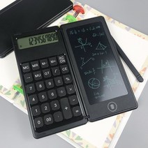 똑똑한 메모가능 전자칠판 필기 메모패드 전자계산기, 단품