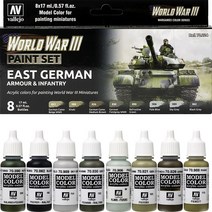 WWIII Paint Set EAST GERMAN Armour & Infantry