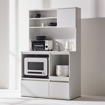 가온리빙 에셀르 주방수납장 밥솥/렌지대, 에셀르 1000 광파 렌지대+상부장