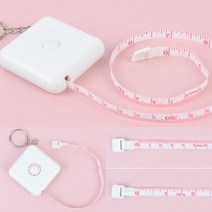 2M 사각 줄자 허리둘레줄자 허리줄자, 1개