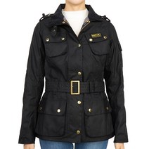 [럭스보이][바버] B.Intl 인터내셔널 LWX0003BK51 여자 왁스 자켓레귤러핏