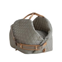 언에스온 럭셔리 3in1 반려동물 카시트 이동가방, 라이트 그린(45*34*43)