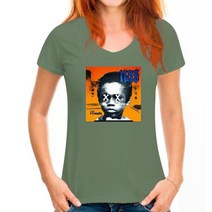 NAS 구축 nasNas Illmatic XX 티셔츠 클래식 힙합 랩, 13 WoMen pea green_05 L