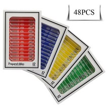 현미경 광학현미경 USB 휴대용 4860Pcs 준비된 플라스틱 슬라이드 생물 학생 교육, 1.E