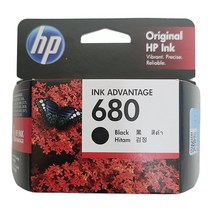 HP No.680 정품잉크, F6V27AA 검정, 480매입