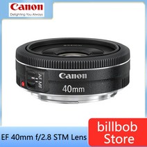 캐논호환 EF 40mm f/2.8 STM 렌즈 세로 고정 초점 550D 600D 700D 750D 760D 1300D 60D 70D 80D 6D T6 T3i T5i, 1.Lens Only - Canon EF