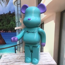 베어브릭 1000% 슈프림 LV 초대형 피규어 브릭 70cm