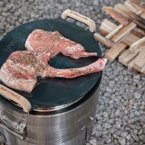 디바디바 미니그리들 녹 스크래치 시즈닝 걱정없는 질화철팬 무쇠그리들 캠핑, 단품, 1개
