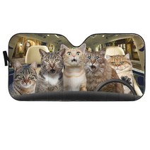 자동차 햇빛가리개 운전석앞유리 고양이 암막, 기본