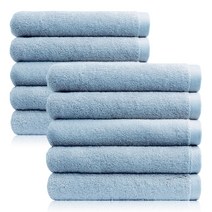 무형광 호텔수건 30수 170g 타올, 스카이블루, 10개