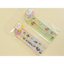 짱구는 못말려 접이식 미니 자 17cm 크레용신짱, 모두들