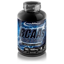 IronMaxx 아이언맥스 BCAAs 울트라 스트롱 아미노산 함유 Ultra Strong High Dose 180정, 1세트