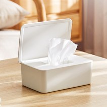 [ATOZ]마스크 케이스 물티슈 무지 물티슈커버 보관함 소형 대형, 물티슈케이스 소형_화이트