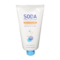 홀리카홀리카 소다톡톡 말끔모공 딥클렌징폼 150ml, 1개