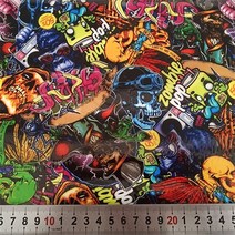수전사필름 플딥 DIY 2m6m10m20m 길이 해골 액체 이미지 50cm, 20m, 20m