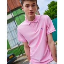 22SS [Supima cotton] 라이트핑크 카라 티셔츠 HZTS2B403P1