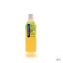 ALOEVINE Pineapple Aloe Drink 알로에바인 파인애플 알로에 드링크 16.9oz(500ml) 5팩