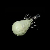 몽크로스 에기프리 물방울봉돌 A타입 딤플싱커훅 에자, 18호