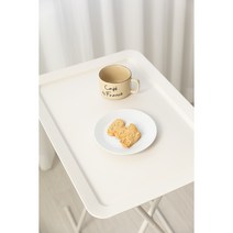 데코럽 접이식 침대 쇼파 거실 사이드 테이블, 민트