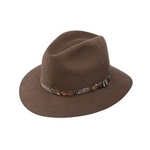 Stetson 잭슨 퍼 블렌드 페도라 모자 OWJKSN 217142