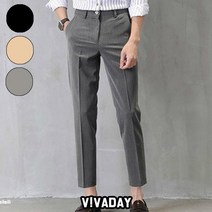 기본 바지 면 무지 스판 반 VIDS-SS1100 청 남성 여성 추리닝 배기