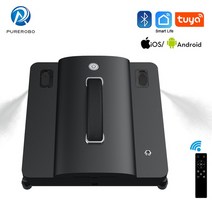 창문로봇청소기 청소 및 원격 제어 스마트 자동 양방향 물 스프레이 사각형 진공, 14.WS9S Robot No APP  EU그렇습니다