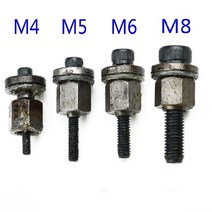 핸드 리벳 너트 건 헤드 세트 맨드릴 툴 M3 M4 M5 M6 M8 M10 수동 리베 터 Accessorie Simple Installation, [03] M5  M6 M8 M10
