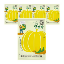 아침 바로드숑 단호박 슬라이스, 25개, 100g