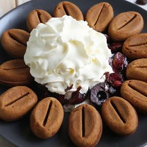 전주맛집 부드러운 한입 커피콩빵 플레인슈크림맛 3팩 총 45개입, 없음