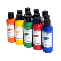 아크릴물감 대용량 100ml 지누아트 전문가용 아크릴물감세트 푸어링아트, 에메랄드