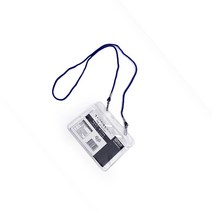 세영마켓 방수지퍼명찰 대 가로 20개 워크샵리조트 회사워크샵