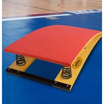 멀리뛰기 발판 발구름판 구름판 높이뛰기 스프링 연습발판 체육관, 트럼펫 - 금고 - 파란색