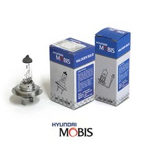 모비스 자동차 전조등 전구 H1 H3 H4 H7 H8 H11, H7 24V 70W, 1개